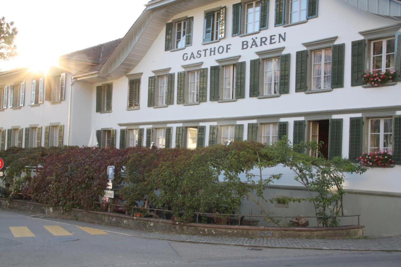 Hotel Gasthof Baeren Laupen Esterno foto